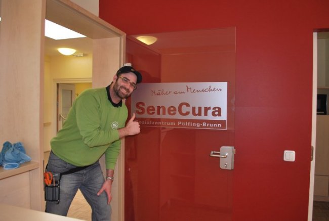 Schildersystem für Senecura - Pflegeheim