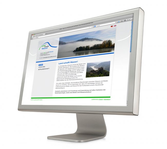 Neue Website für Verein Land schafft Wasser