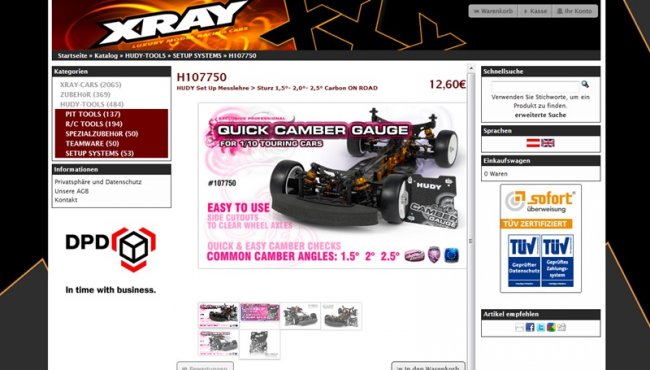 Remote Control Componenten - XRAY-Shop.at